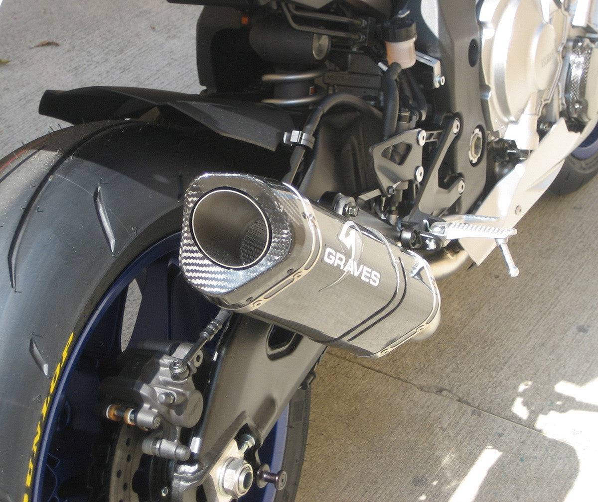 Graves Cat Eliminator Exhaust System Yamaha R1 2015-2024 - Adventure Parts