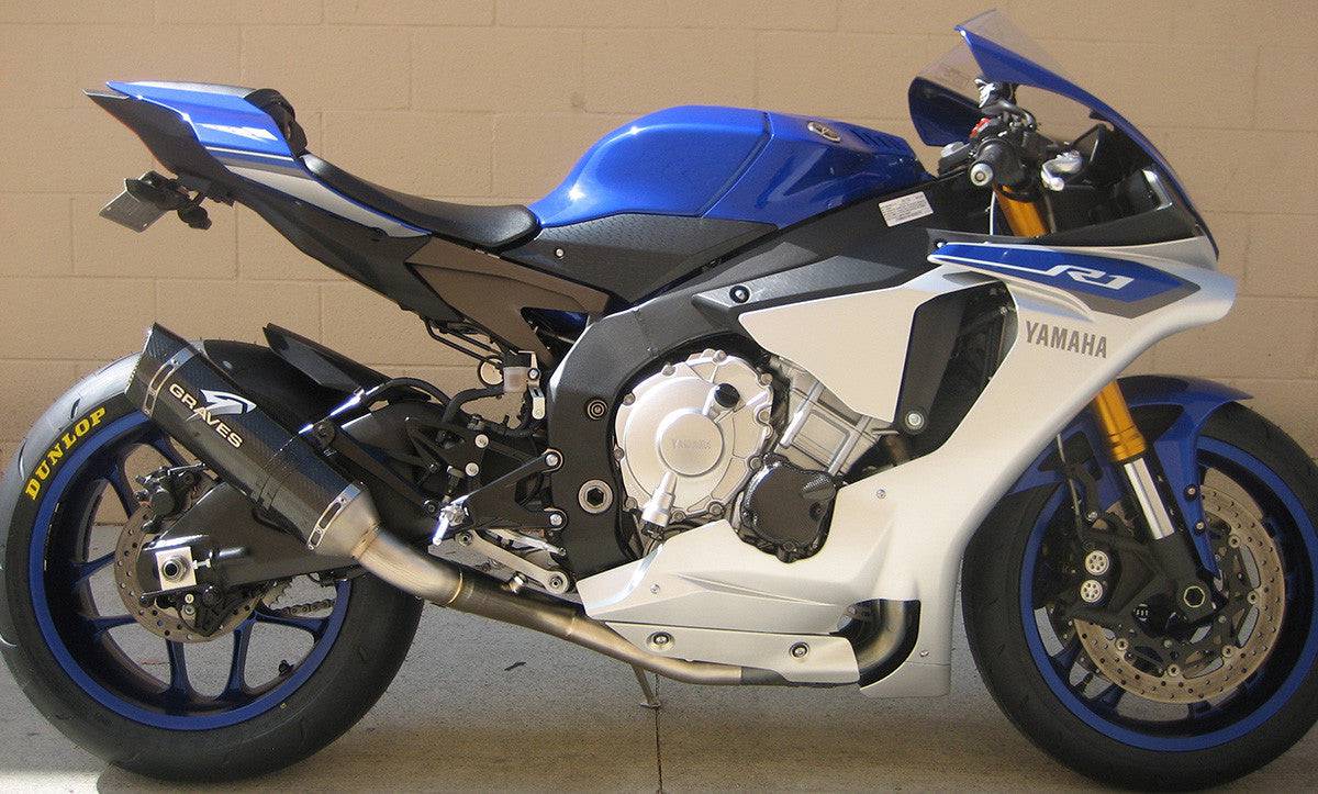 Graves Cat Eliminator Exhaust System Yamaha R1 2015-2024 - Adventure Parts