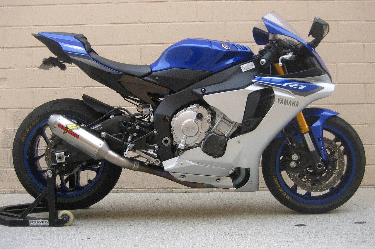Graves Cat Eliminator Titanium Exhaust Yamaha R1 2015-2024 - Adventure Parts