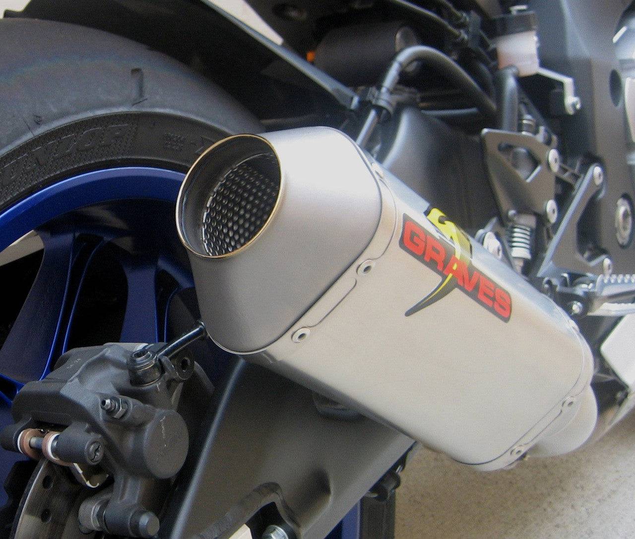 Graves Cat Eliminator Titanium Exhaust Yamaha R1 2015-2024 - Adventure Parts