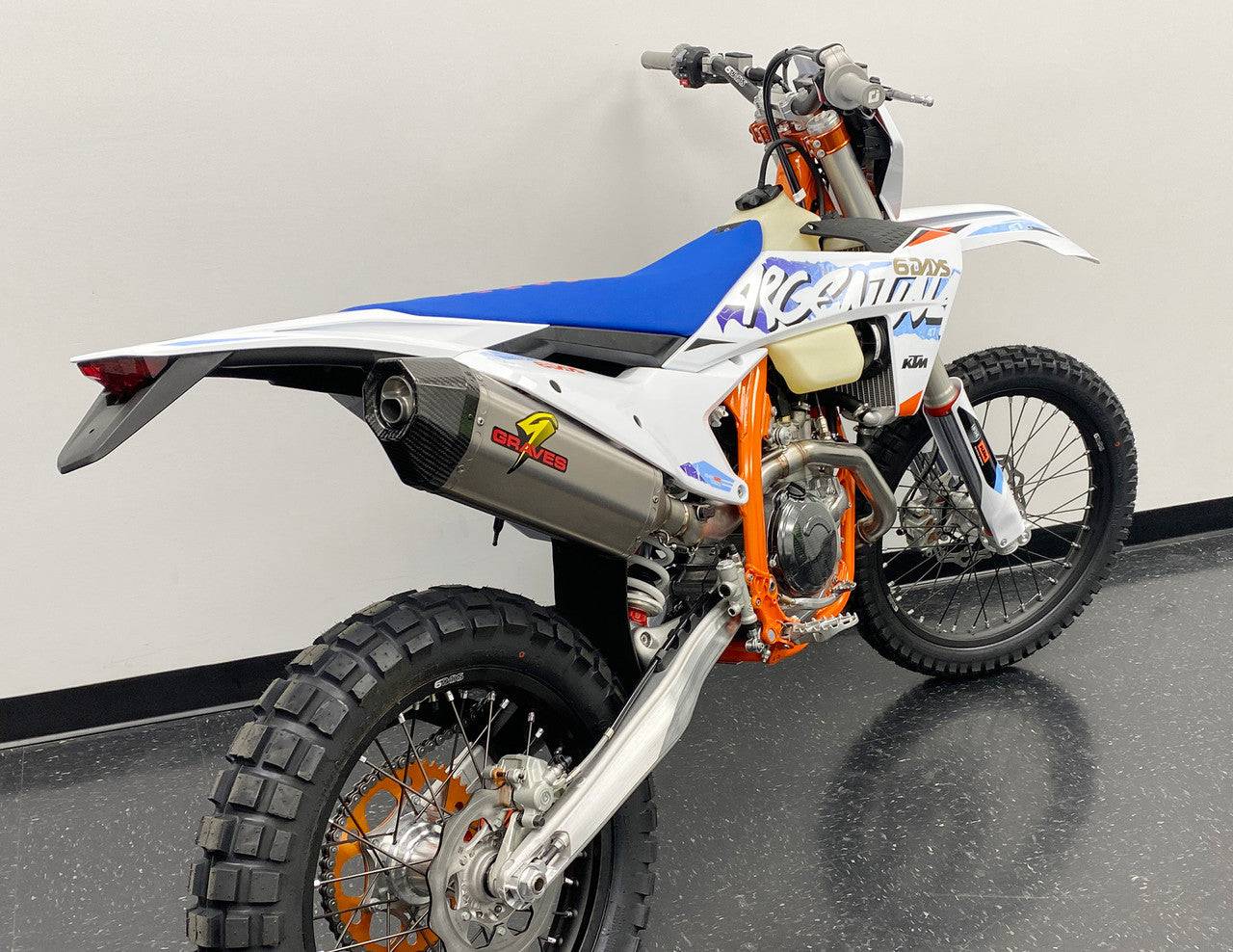 Graves DualSport Titanium Exhaust KTM 350/450/500 EXC-F/XCF-W 2024 - Adventure Parts