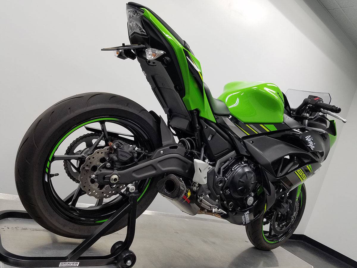 Graves Full Exhaust System Kawasaki Ninja 650 / Z650 2017-2024 - Adventure Parts