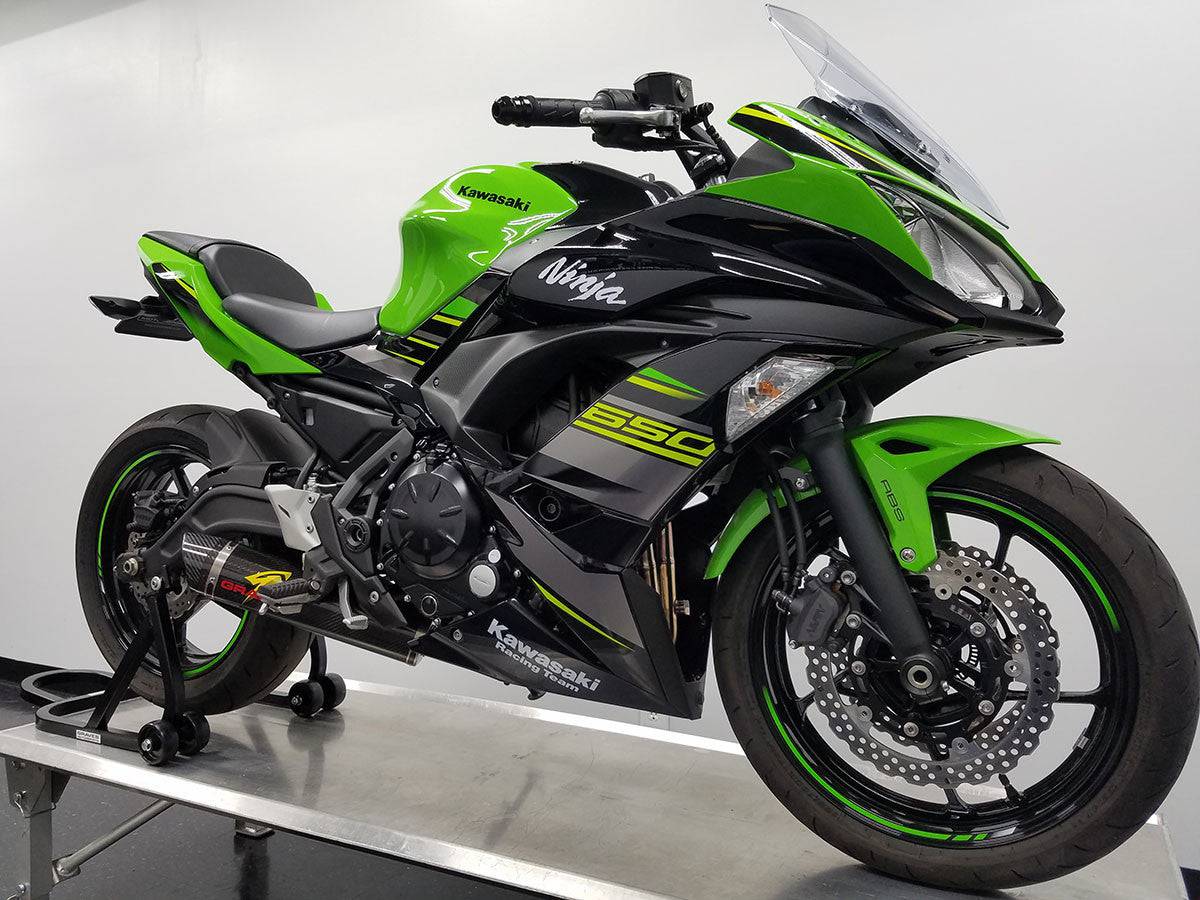 Graves Full Exhaust System Kawasaki Ninja 650 / Z650 2017-2024 - Adventure Parts