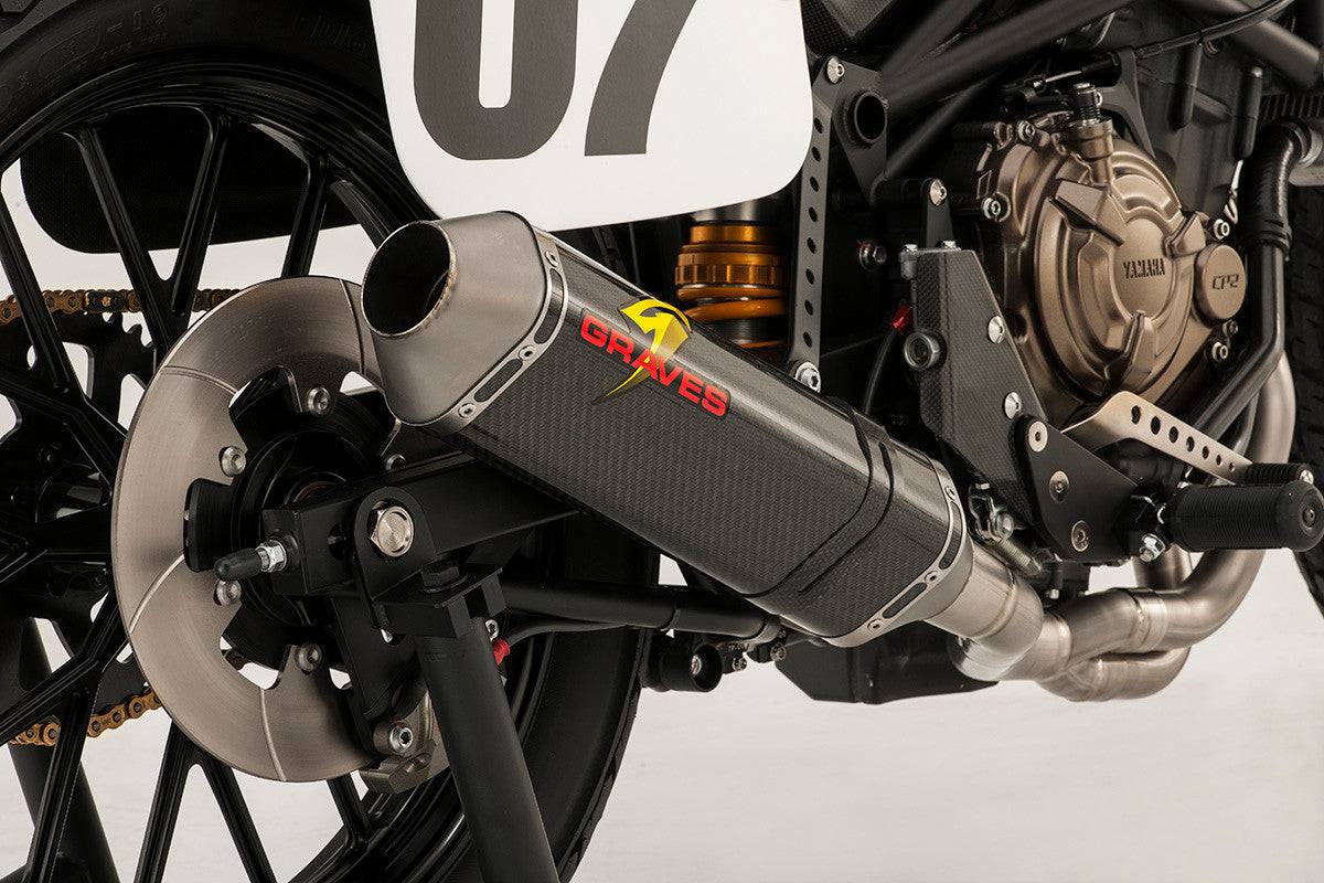 Graves Full Exhaust System Yamaha DT-07 - Adventure Parts