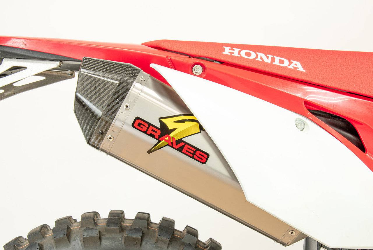 Graves Full Titanium Exhaust Honda CRF450RL / L / X 2019-2024 - Adventure Parts