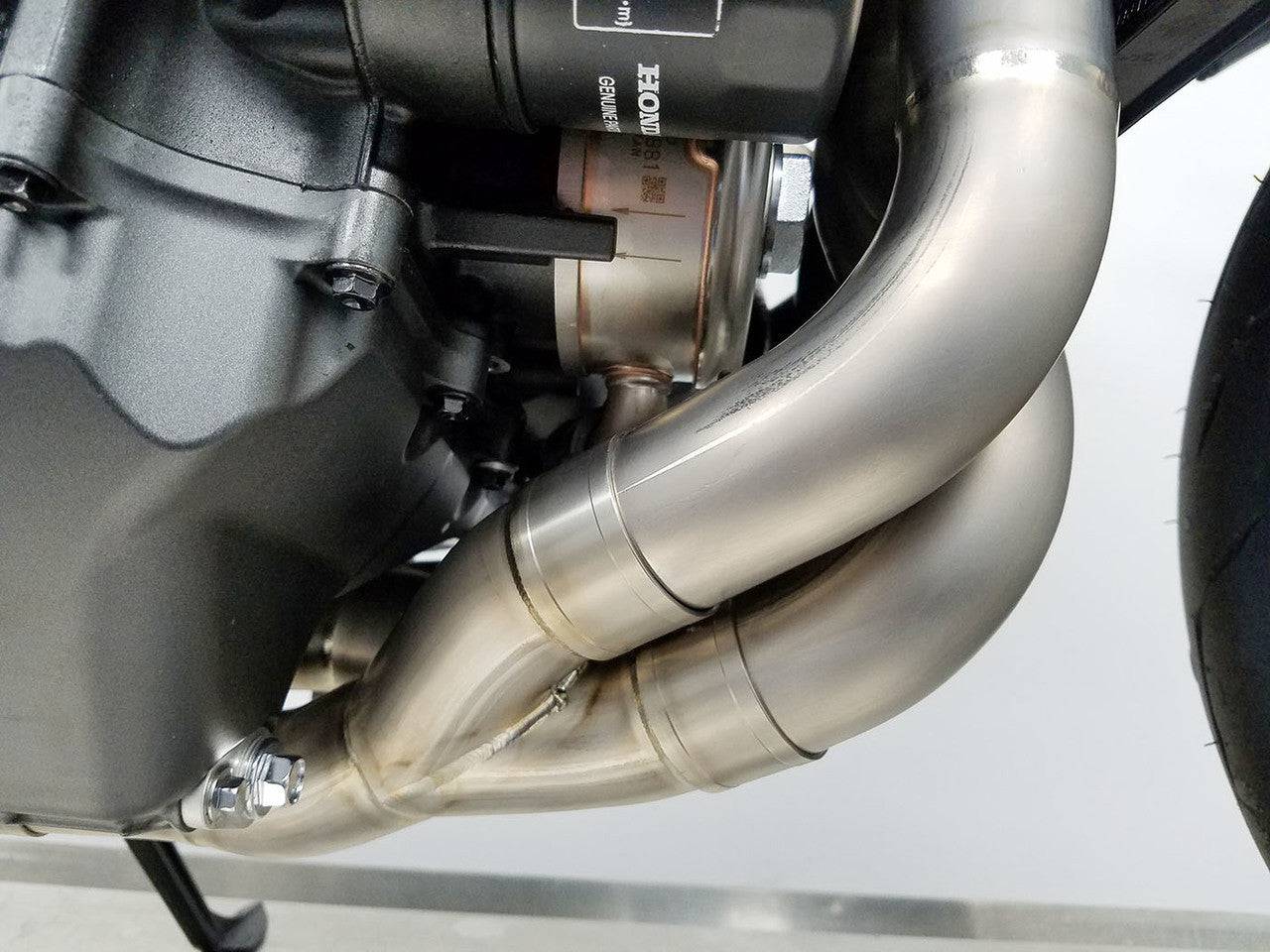Graves Full Titanium Exhaust System - Carbon Silencer Honda CBR1000rr 2017-2024 - Adventure Parts