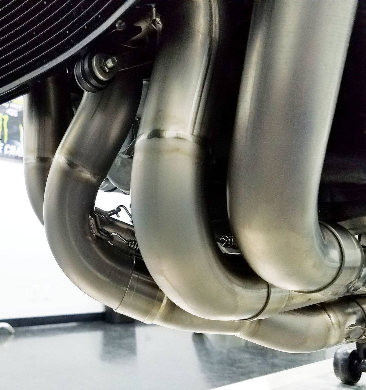 Graves Full Titanium Exhaust System - Carbon Silencer Honda CBR1000rr 2017-2024 - Adventure Parts
