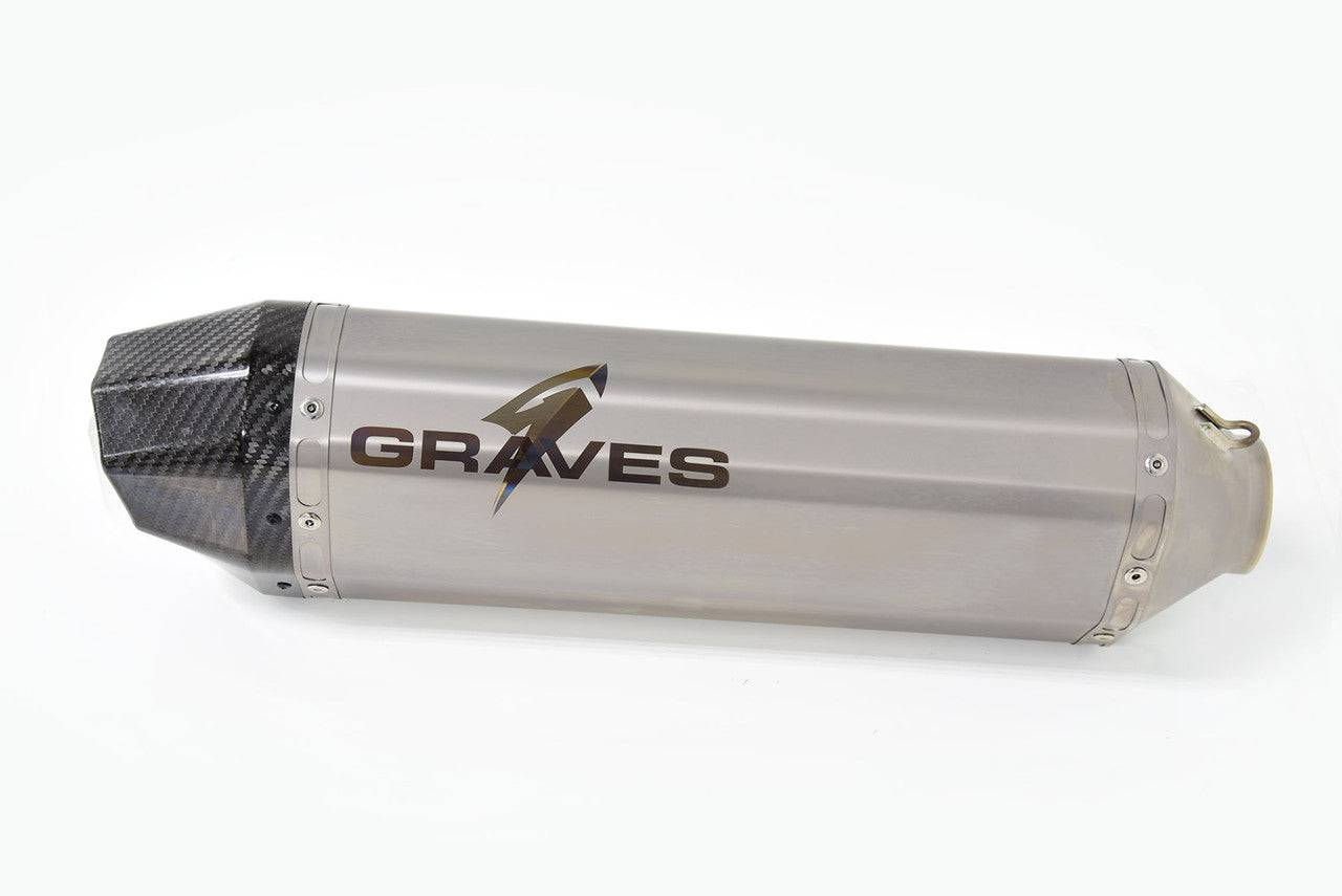 Graves Full Titanium Exhaust System Kawasaki Teryx KRX 1000 2020-2023