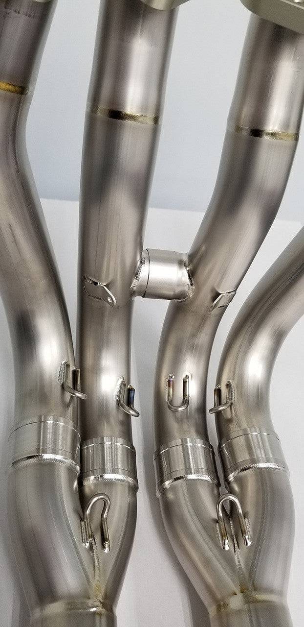 Graves Full Titanium Exhaust System with Carbon 265mm Silencer Yamaha R1 2015-2024 - Adventure Parts