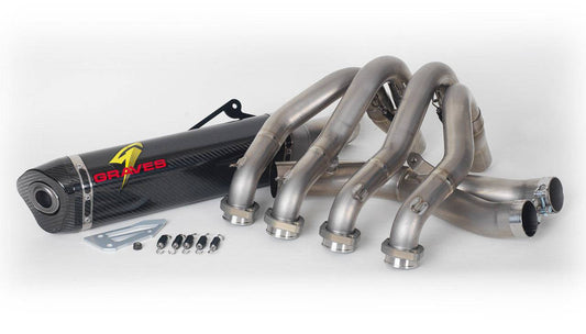 Graves Full Titanium Exhaust Yamaha FZ-10/MT-10 2018-2021 - Adventure Parts