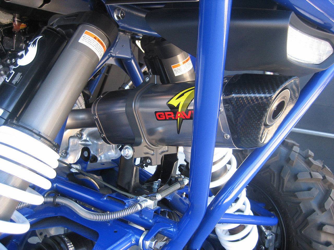 Graves Full Titanium Exhaust Yamaha YXZ 1000r 2016-2024 - Adventure Parts