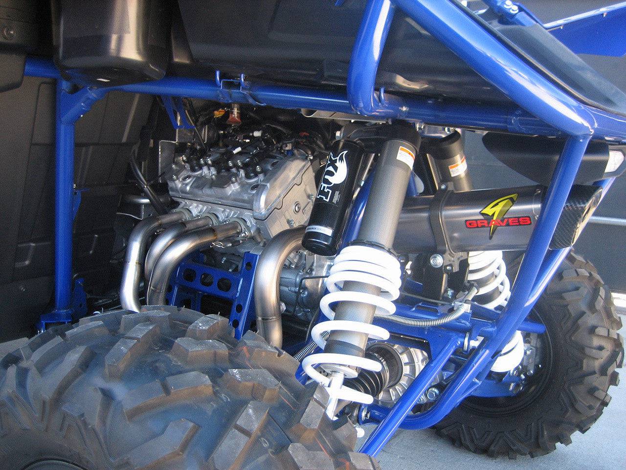 Graves Full Titanium Exhaust Yamaha YXZ 1000r 2016-2024 - Adventure Parts