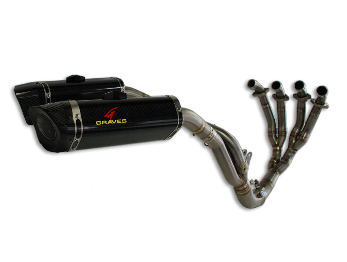Graves LINK Full Titanium Exhaust Yamaha R1 2009-2014 - Adventure Parts