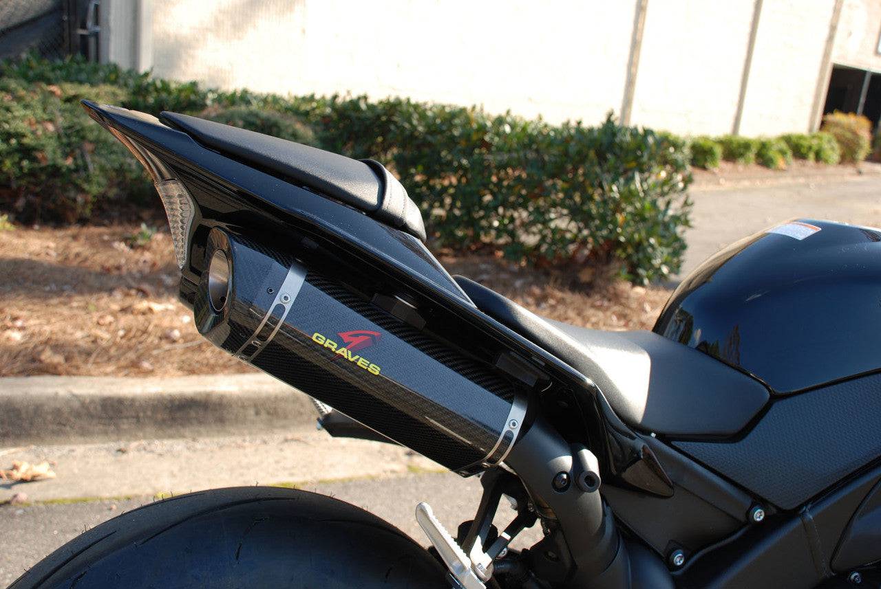 Graves LINK R1 Cat Eliminator Titanium Exhaust Yamaha R1 2009-2014 - Adventure Parts