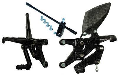 Graves Motorsports Yamaha R1 Adjustable Rearsets 2007-2008 - Adventure Parts