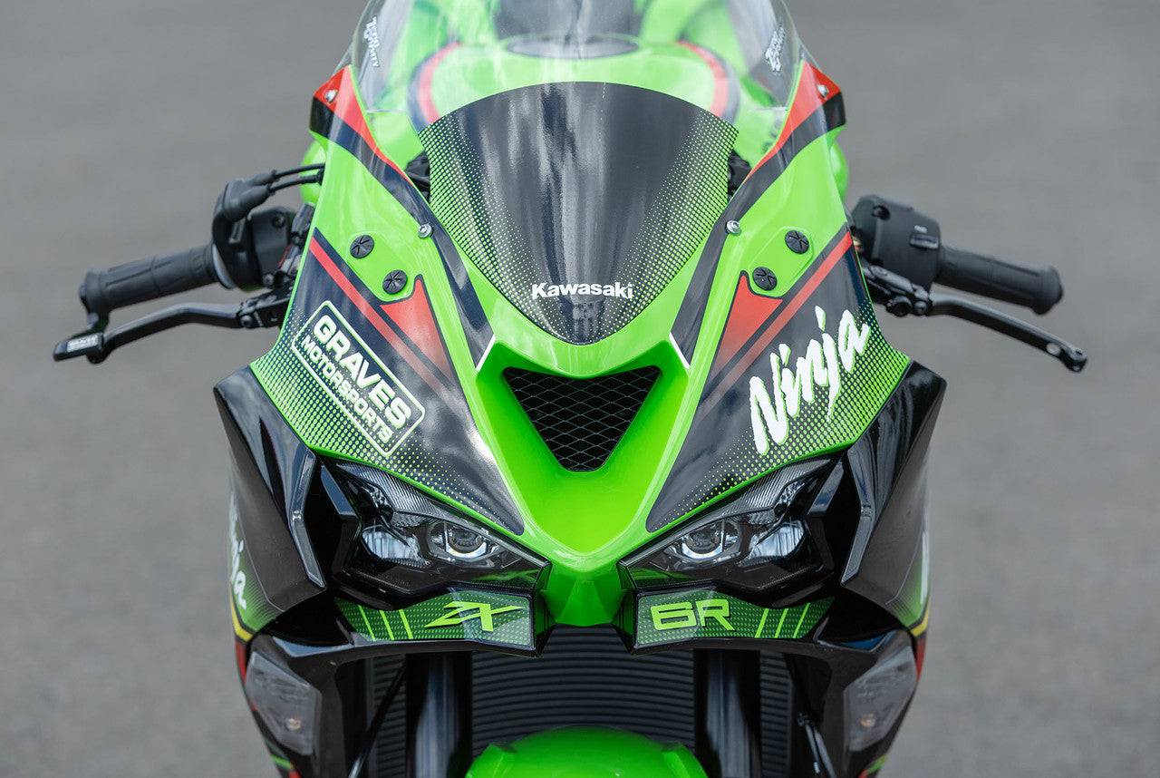 Graves OEM Bodywork Graphics Set Kawasaki ZX-6RR 2024 - Adventure Parts