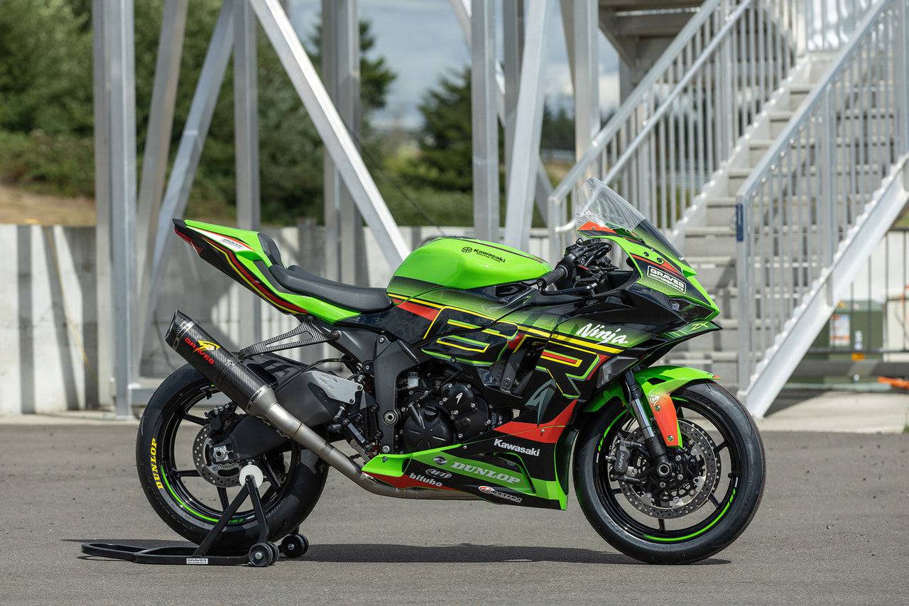 Graves OEM Bodywork Graphics Set Kawasaki ZX-6RR 2024 - Adventure Parts