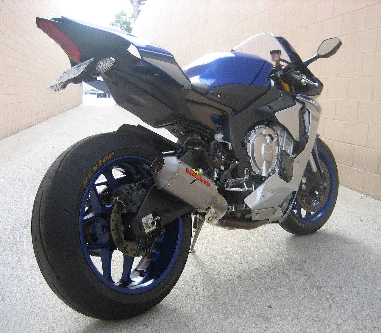 Graves Short Cat Eliminator Titanium Exhaust Yamaha R1 2015-2021 - Adventure Parts
