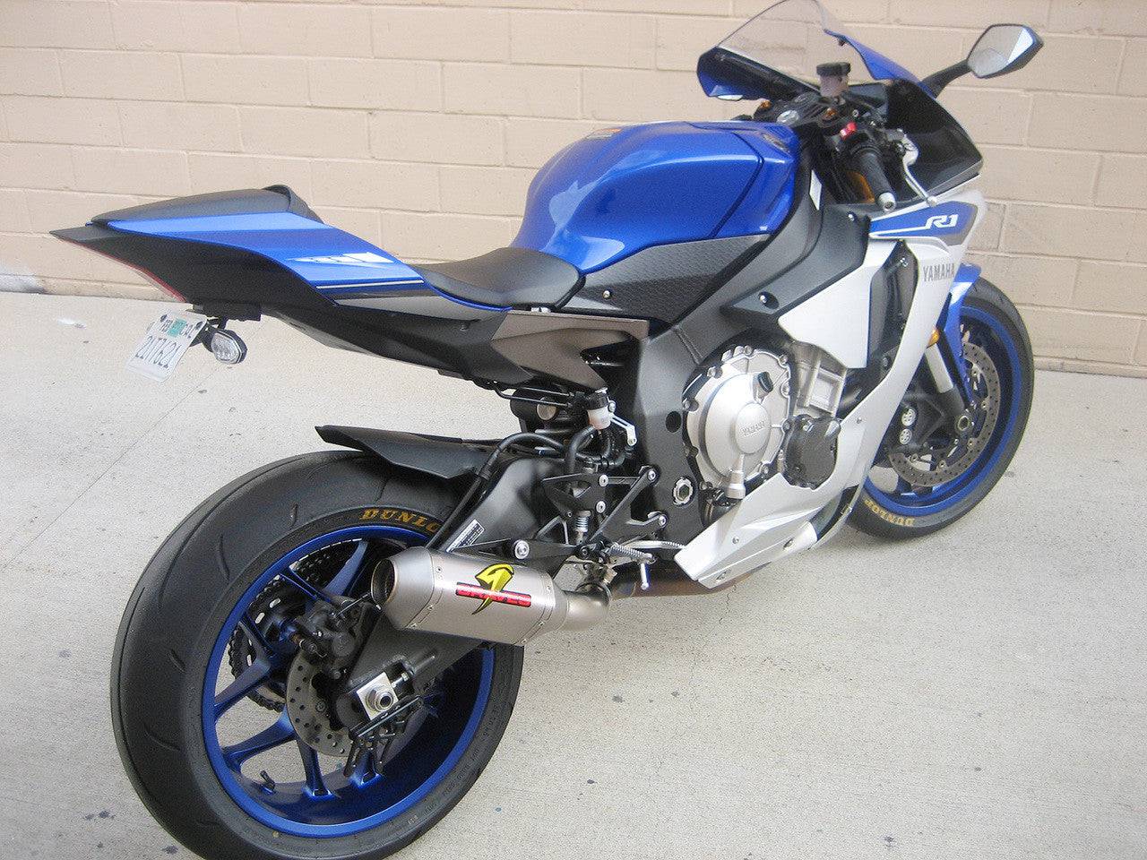 Graves Short Cat Eliminator Titanium Exhaust Yamaha R1 2015-2021 - Adventure Parts
