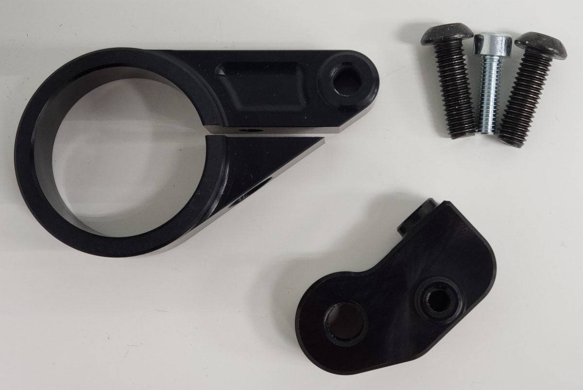Graves Steering Damper Mounting Kit Kawasaki Ninja 400 2018-2023+Ninja 500 2024+ - Adventure Parts
