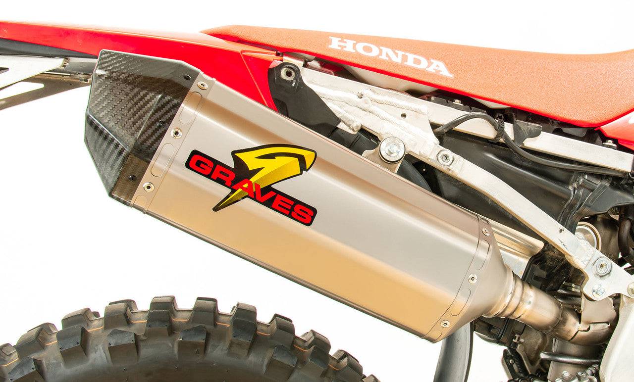 Graves Titanium Exhaust Honda CRF450RL / L / X 2019-2024 - Adventure Parts