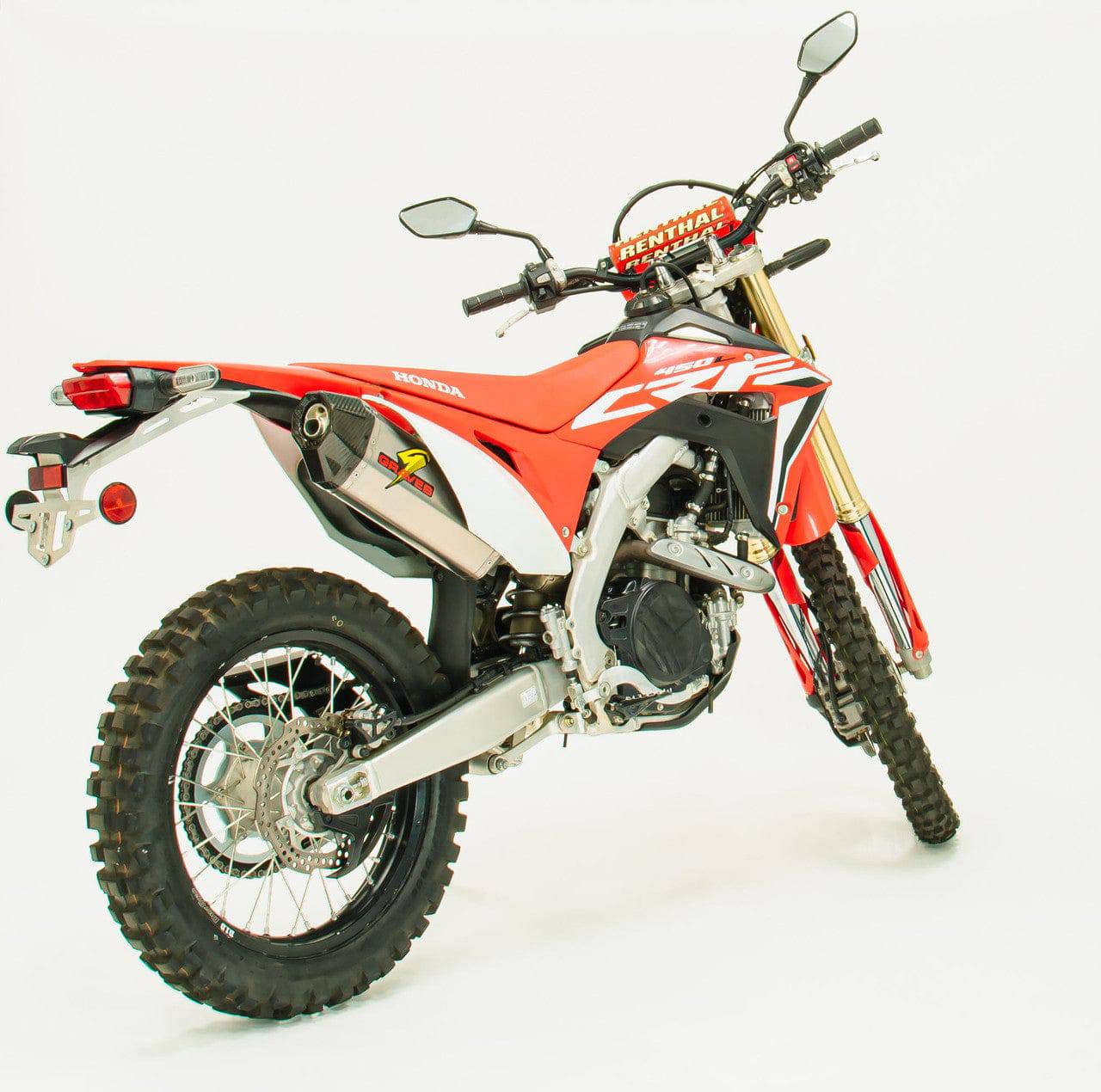 Graves Titanium Exhaust Honda CRF450RL / L / X 2019-2024 - Adventure Parts