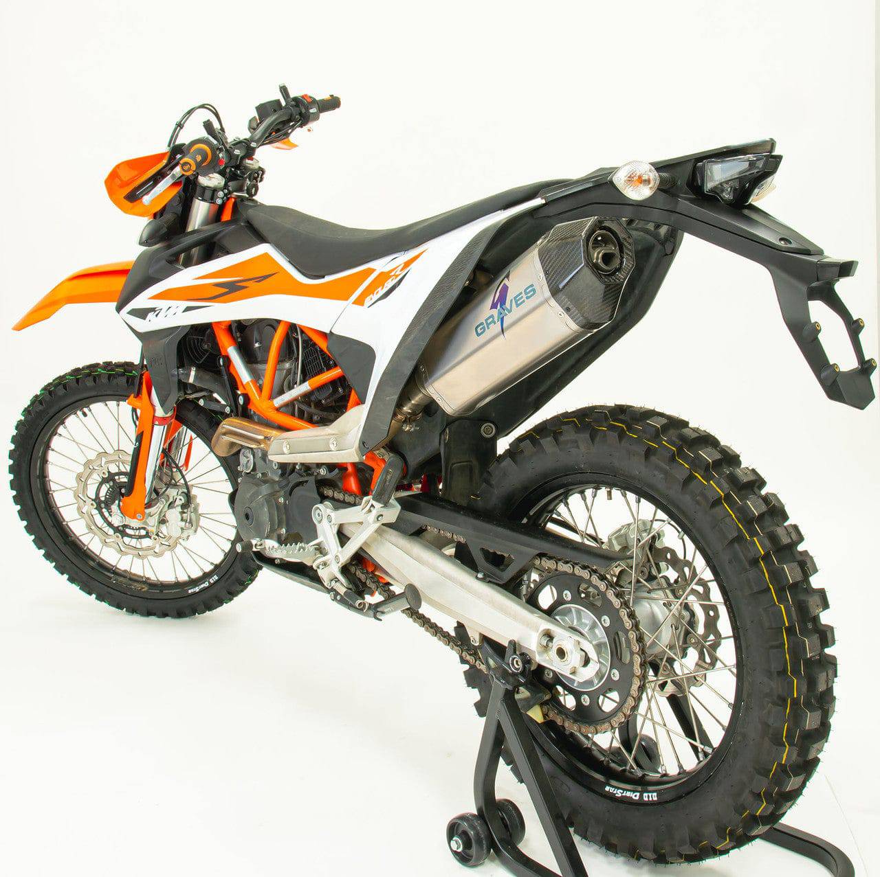 Graves Titanium Exhaust System KTM 690 Enduro R 2019-2023 - Adventure Parts