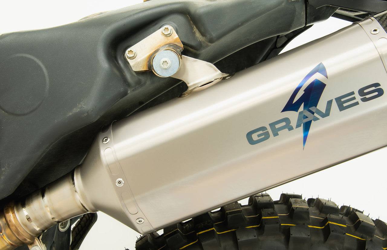 Graves Titanium Exhaust System KTM 690 Enduro R 2019-2023 - Adventure Parts