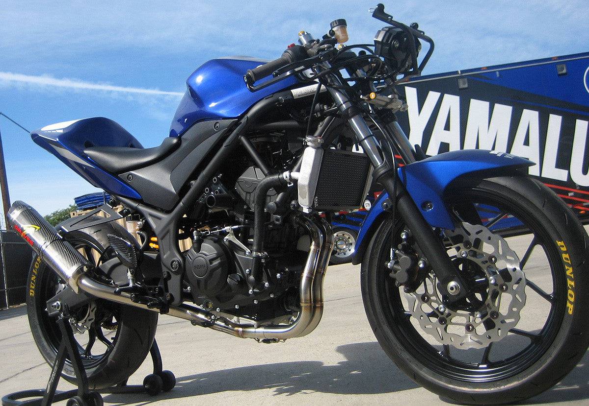 Graves WORKS 2 Full Exhaust System Yamaha R3 2015-2023 - Adventure Parts