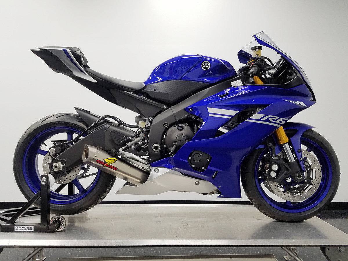 Graves WORKS 7 Full Titanium Exhaust Yamaha R6 2006 and Up+ - Adventure Parts