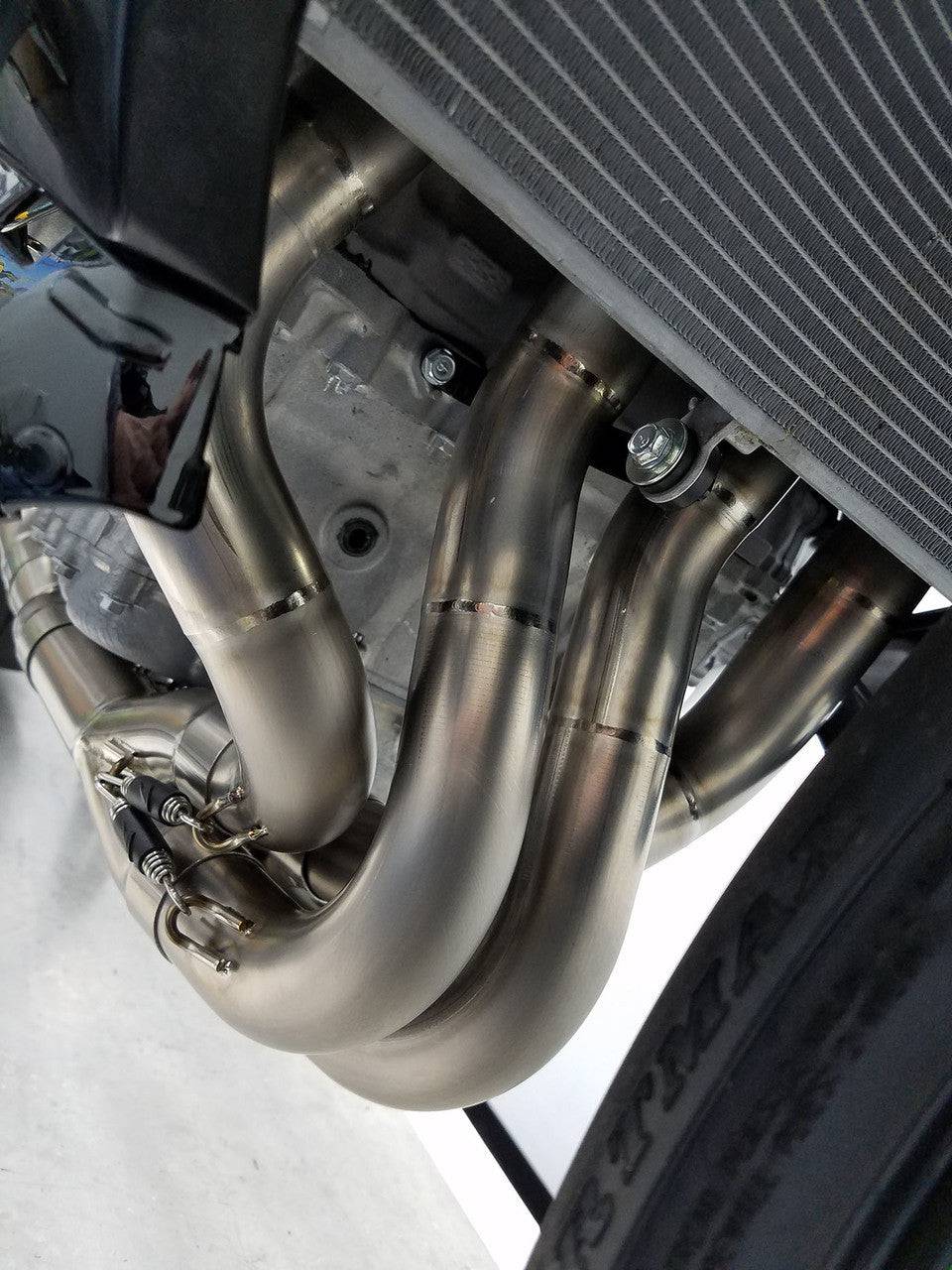 Graves WORKS Full LINK Titanium Carbon Exhaust Kawasaki Ninja ZX-6R 2019-2024 - Adventure Parts