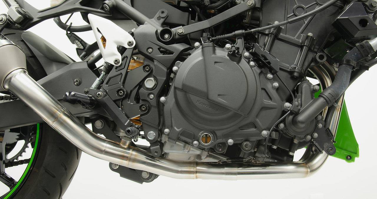 Graves WORKS2 Full Exhaust System Kawasaki Ninja 400/500 2018-2024 - Adventure Parts