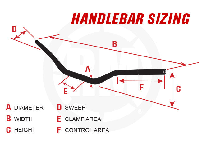 ProTaper ACF 1 1/8" Handlebar CR High Bend Stark Future Varg EX 2023-2025