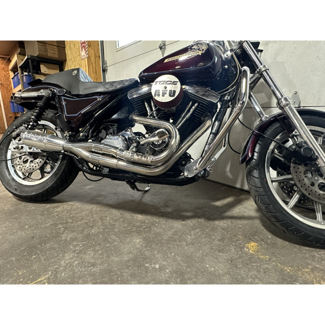 Toce The Perpetrator 2 to 1 Full Exhaust System Harley Davidson EVO - Adventure Parts
