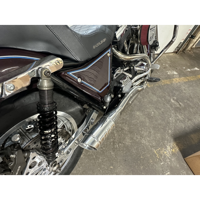 Toce The Perpetrator 2 to 1 Full Exhaust System Harley Davidson EVO - Adventure Parts