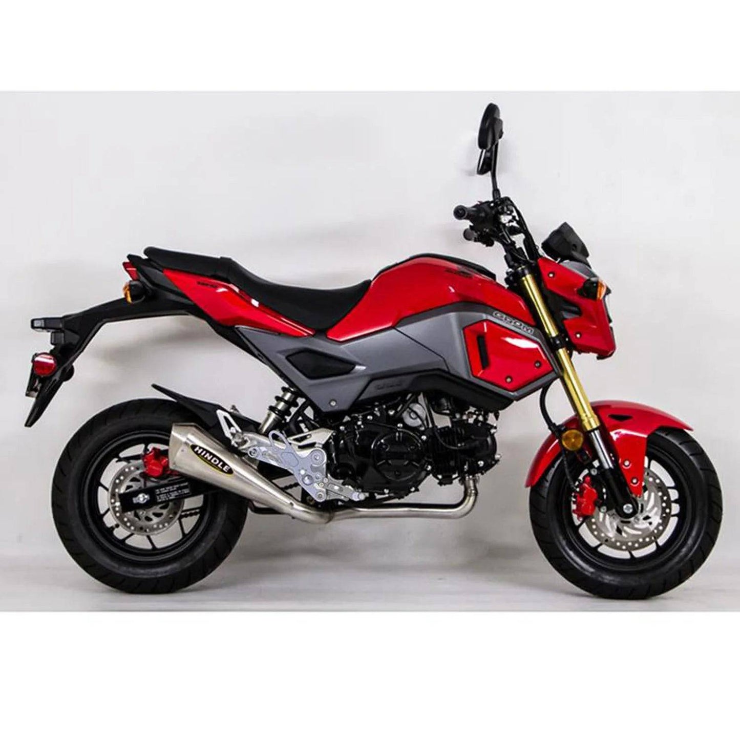 Hindle Evolution Megaphone Full Exhaust System Honda GROM 2017-2020 - Adventure Parts