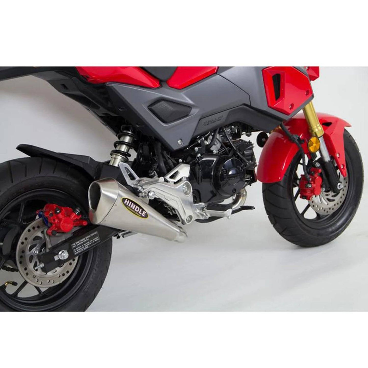 Hindle Evolution Megaphone Full Exhaust System Honda GROM 2017-2020 - Adventure Parts
