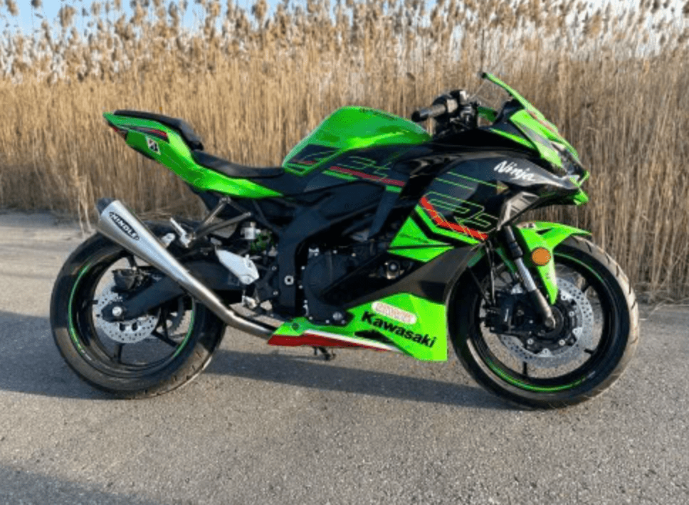 Hindle Evolution Megaphone Full Exhaust System Kawasaki ZX-4RR 2023-20 Hindle Evolution Megaphone Full Exhaust System Kawasaki ZX-4RR 2023-20