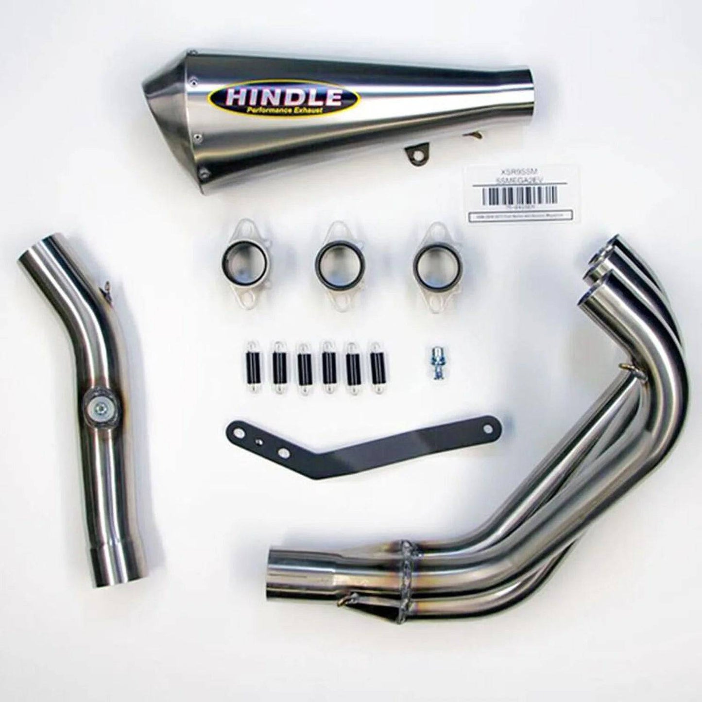 Hindle Evolution Megaphone Full Exhaust System Yamaha XSR900 2016-2020 - Adventure Parts