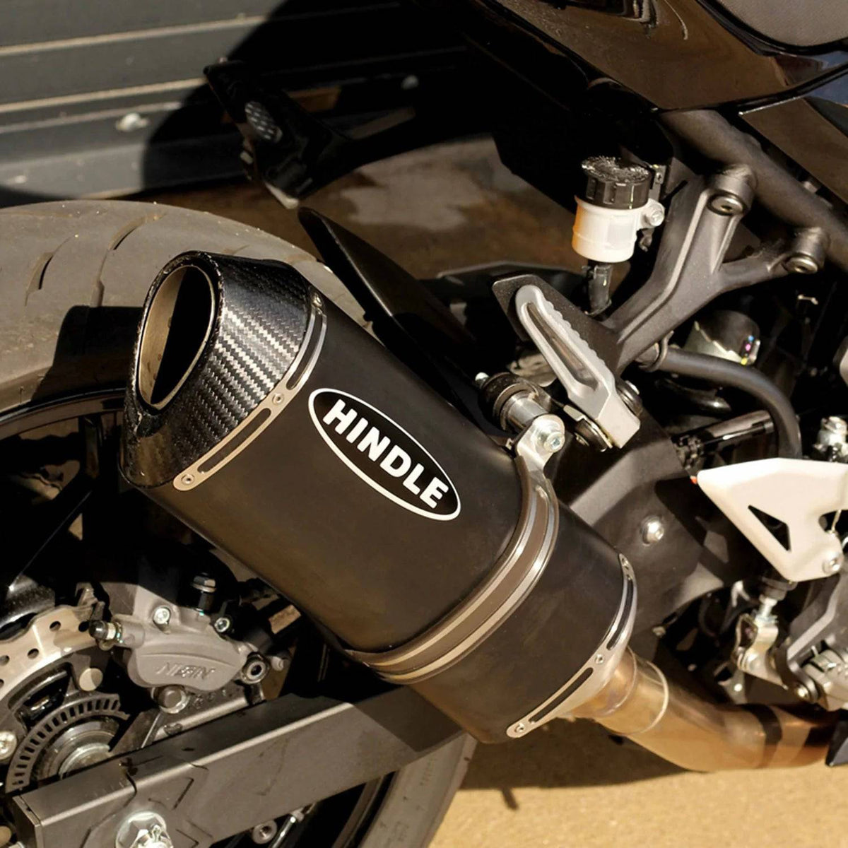 Hindle Evolution Slip-on Exhaust System Kawasaki Ninja EX400 2018-2022 - Adventure Parts