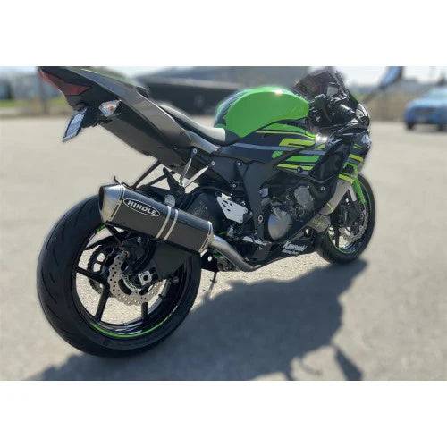 Hindle Evolution Slip-on Exhaust System Kawasaki ZX6R/636 - Adventure Parts