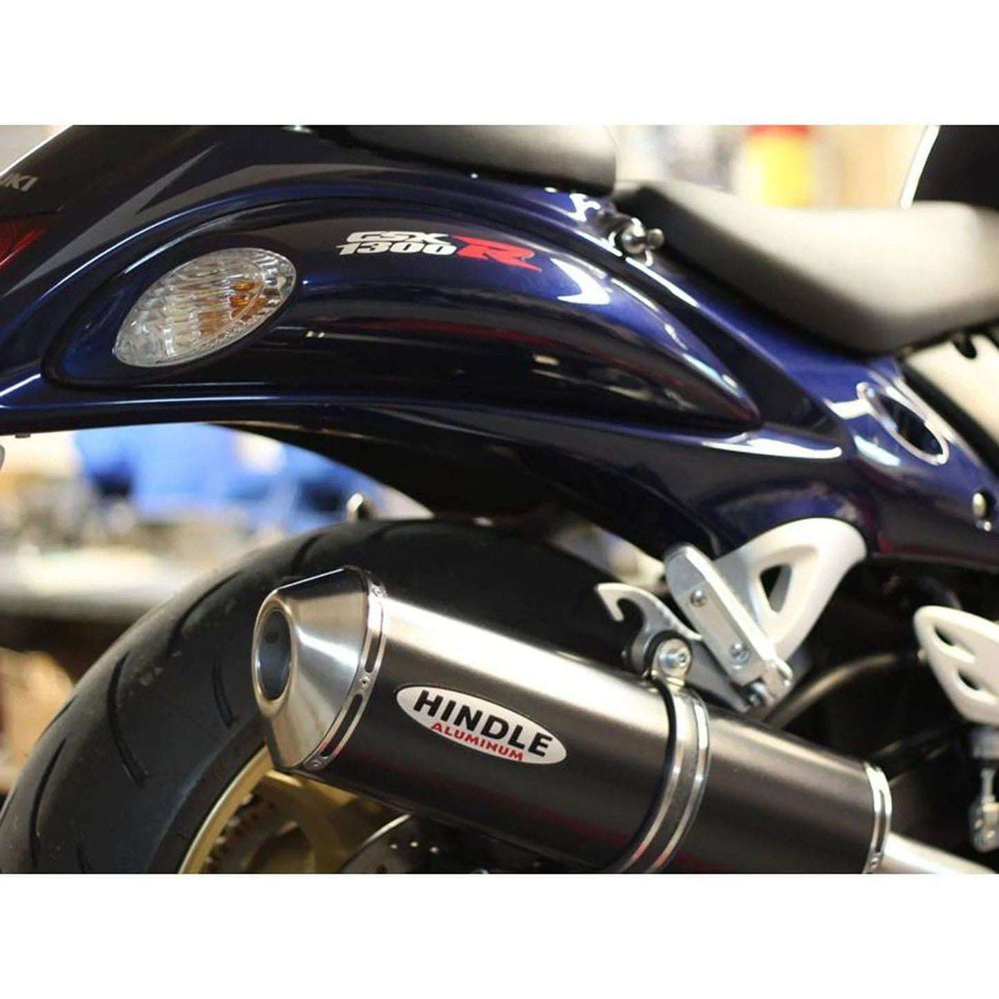 Hindle Evolution Slip-on Exhaust System Suzuki Hayabusa 2008-2020 - Adventure Parts