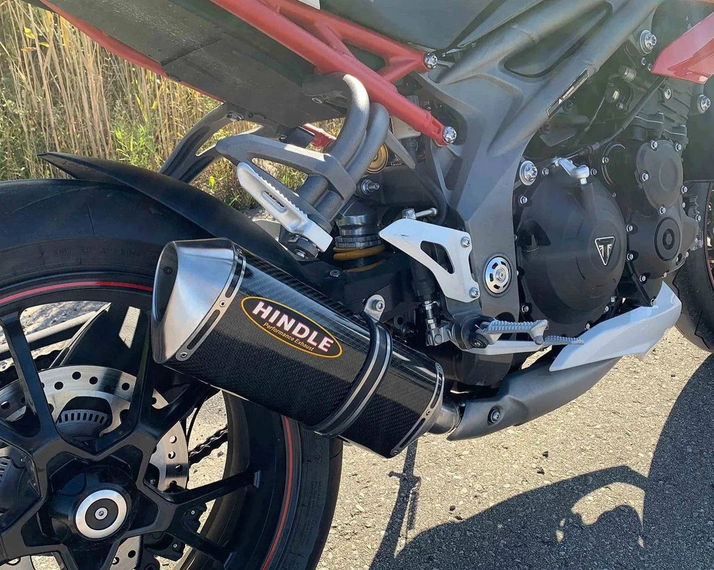 Hindle Evolution Slip-on Exhaust System Triumph Street Triple 2013-2016