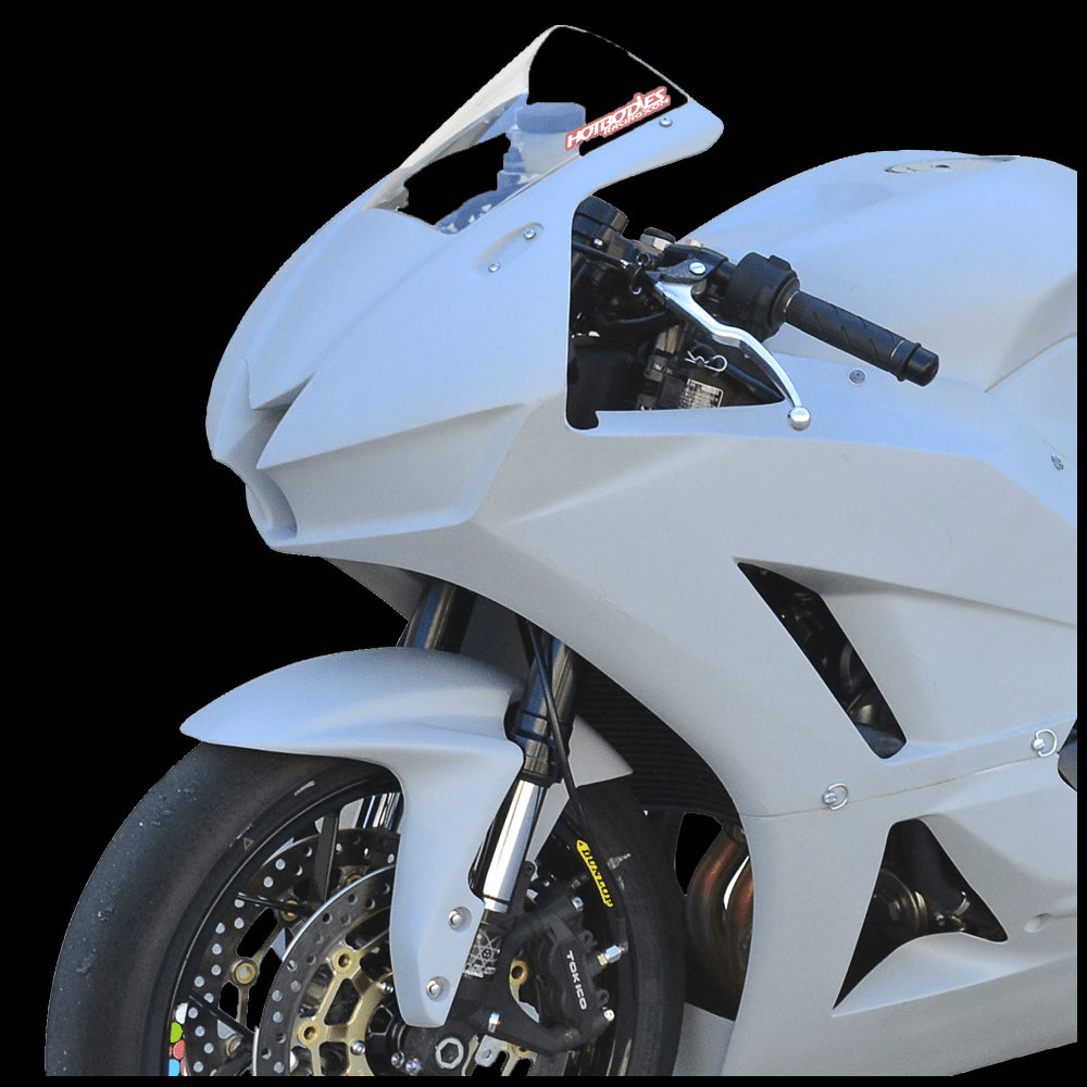 Hotbodies Racing Race Bodywork Fairings Honda CBR600RR 2013-2024 - Primer Gray - Adventure Parts