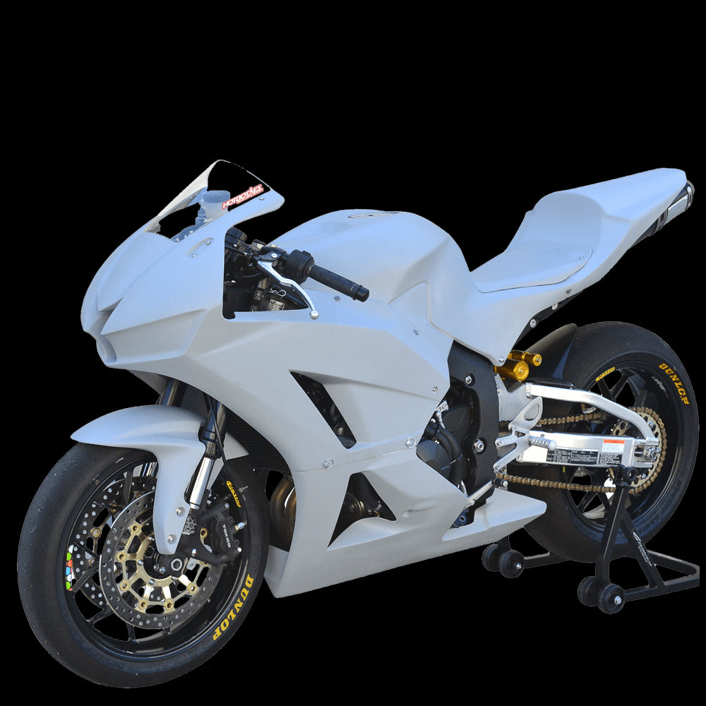 Hotbodies Racing Race Bodywork Fairings Honda CBR600RR 2013-2024 - Primer Gray - Adventure Parts