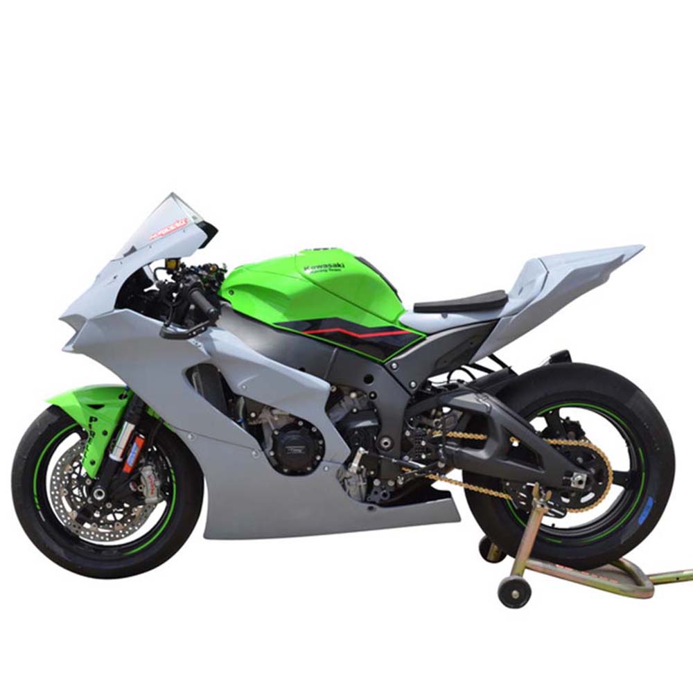 Hotbodies Racing Race Bodywork Fairings Kawasaki Ninja ZX-10R/RR 2021-2024 - Primer Gray - Adventure Parts