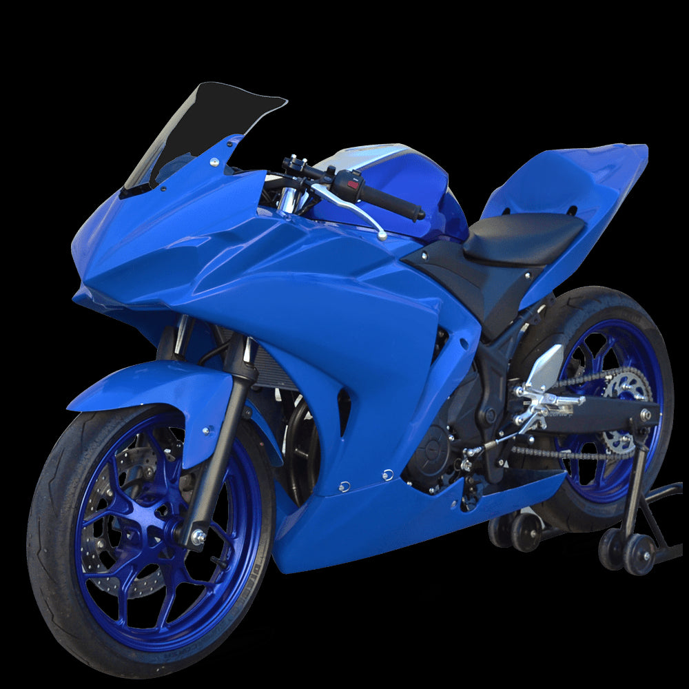 Hotbodies Racing Race Bodywork Fairings Yamaha YZF-R3 2015-2018 - Blue