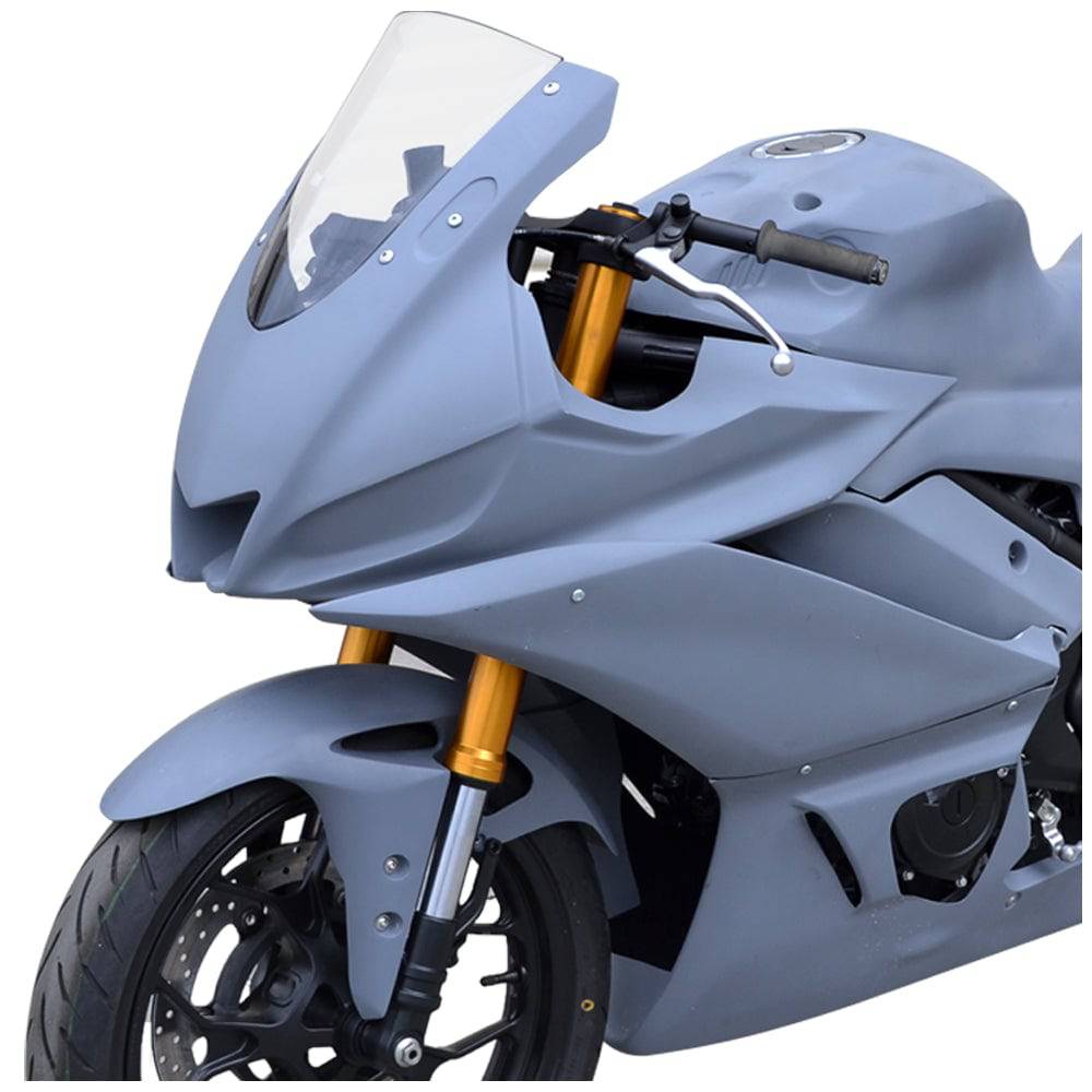 Hotbodies Racing Race Bodywork Fairings Yamaha YZF-R3 2019-2024 - Primer Gray - Adventure Parts