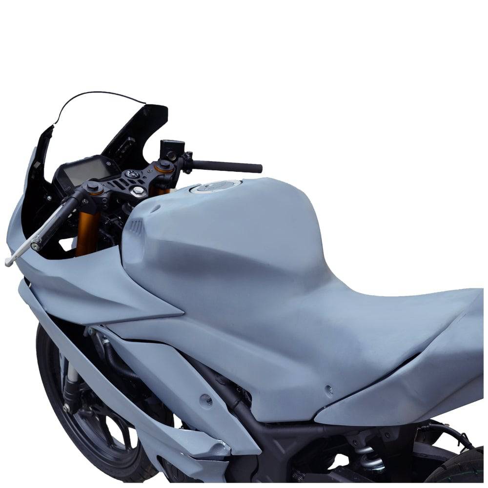 Hotbodies Racing Race Bodywork Fairings Yamaha YZF-R3 2019-2024 - Primer Gray