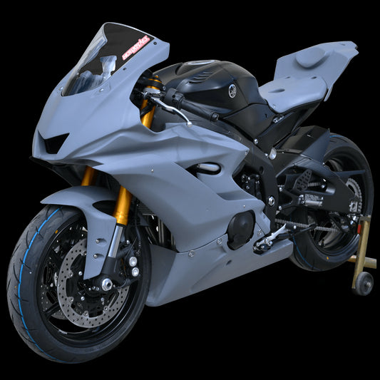 Hotbodies Racing Race Bodywork Fairings Yamaha YZF-R6 2017-2023 - Primer Gray - Adventure Parts